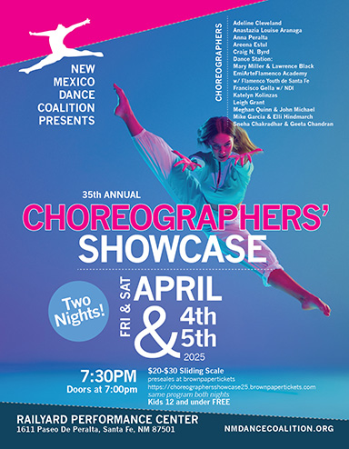 Choreographers Showcase poster